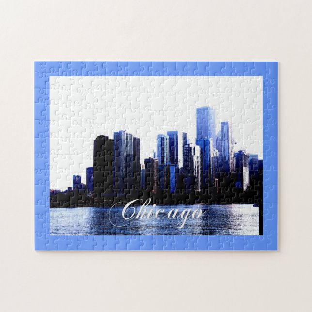 Chicago-Puzzlespiel (Horizontal)