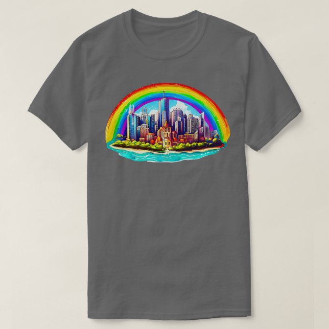 Chicago Rainbow T-Shirt (Design vorne)
