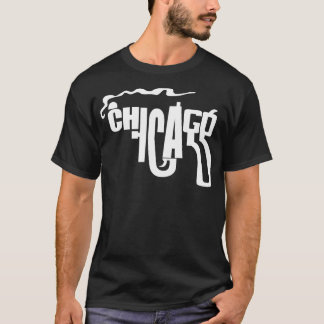 CHICAGO-Rauchen-Gun 90er Jahre Grafik T-Shirt