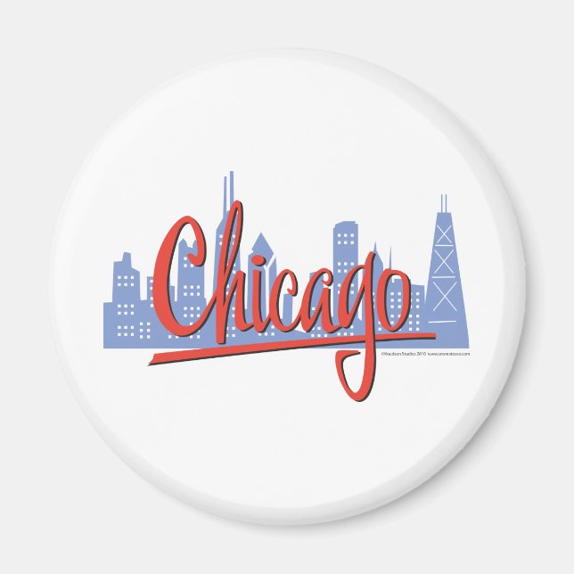 CHICAGO-RED MAGNET (Vorne)