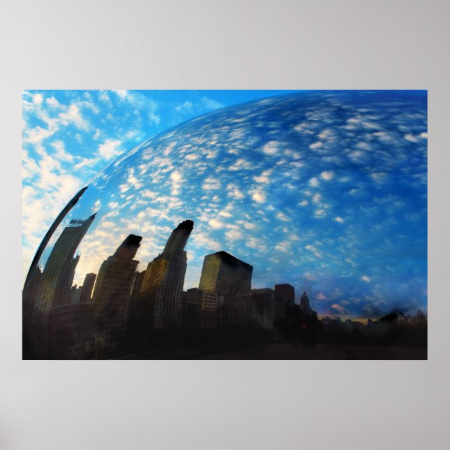 Chicago réflexion, poster (Devant)