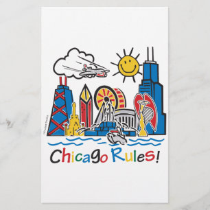 Chicago Regeln Briefpapier