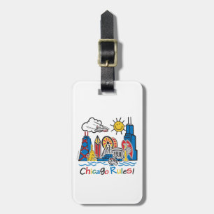 Chicago Regeln Gepäckanhänger