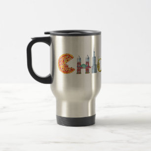 Chicago-Reise-Tasse Reisebecher