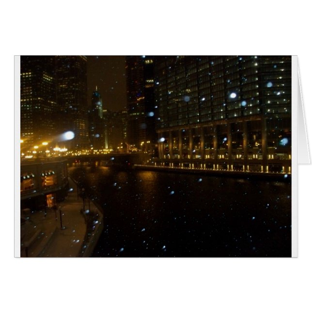 Chicago River entlang der Michigan Ave. (Vorderseite (Horizontal))
