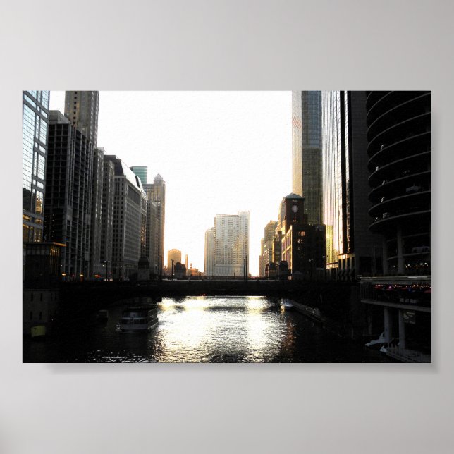 Chicago River Poster (Vorne)