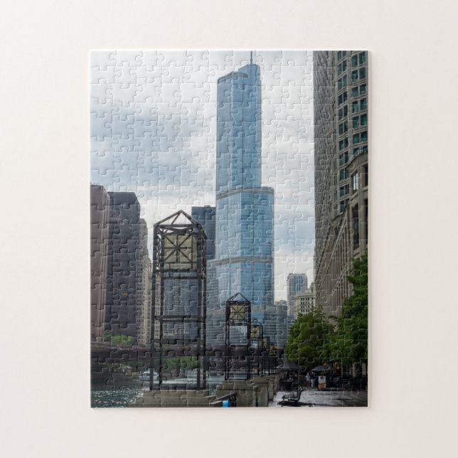 Chicago River Walk (Vertikal)