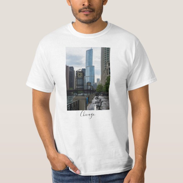 Chicago River Walk T - Shirt (Vorderseite)
