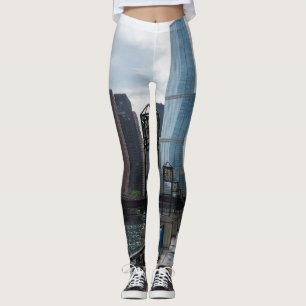 Chicago River Weg Leggings