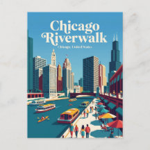 Chicago Riverwalk Illinois