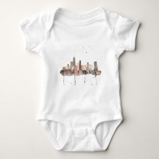 Chicago-Skyline Baby Strampler