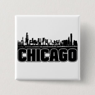 Chicago-Skyline Button