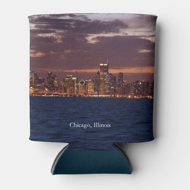 Chicago Skyline Can Cooler Dosenkühler (Vorderseite)