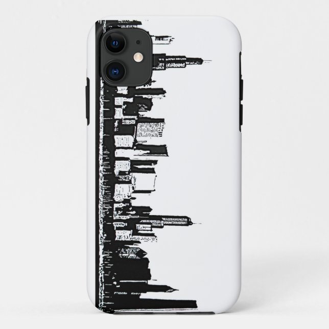 Chicago-Skyline Case-Mate iPhone Hülle (Rückseite)