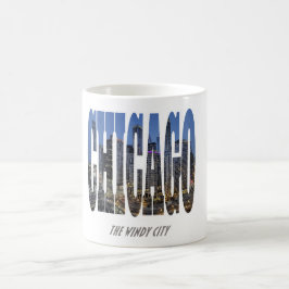 Chicago Skyline - Die windy City Kaffeetasse