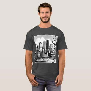 Chicago Skyline Graphic T - Shirt