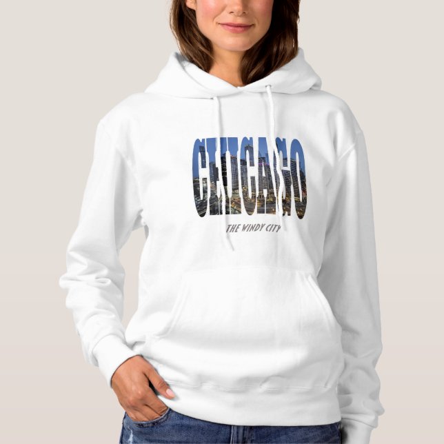 Chicago Skyline Hoodie (Vorderseite)