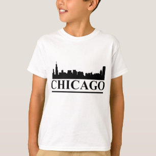 Chicago Skyline Kids T - Shirt