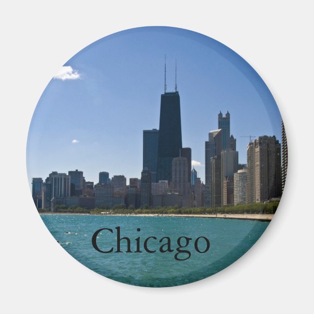 Chicago Skyline Magnet (Vorne)