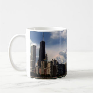 Chicago-Skyline-Michigansee-Sommer Kaffeetasse