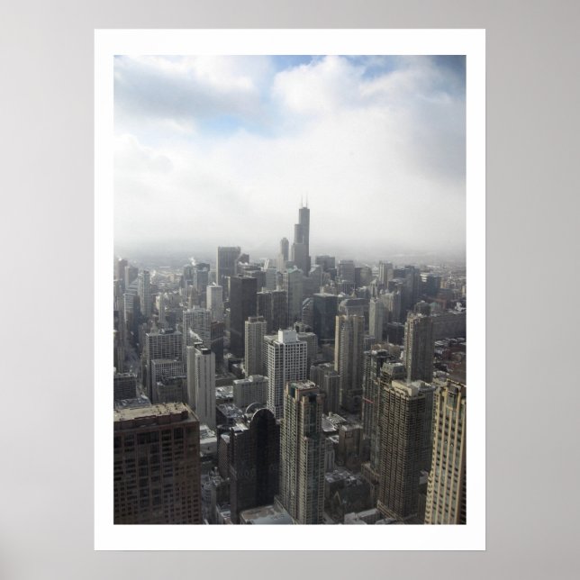 Chicago Skyline Poster (Vorne)