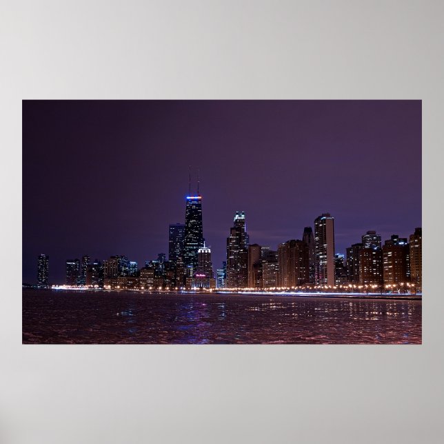Chicago Skyline Poster (Vorne)
