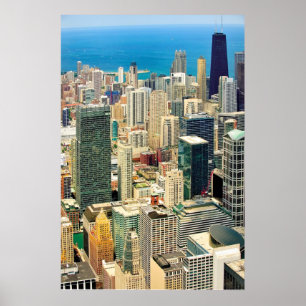 Chicago-Skyline Poster