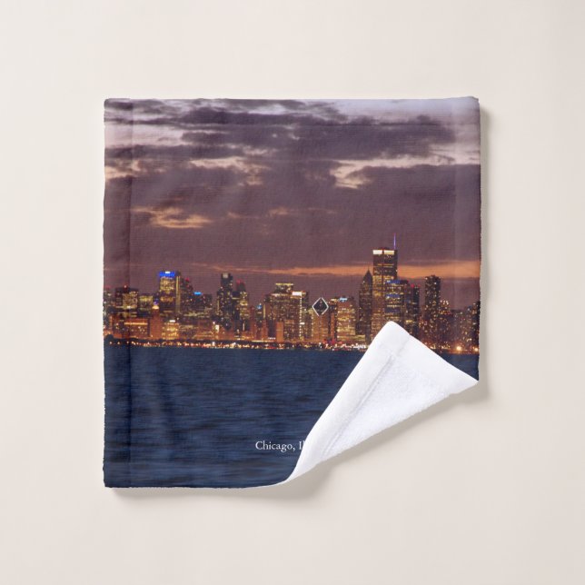 Chicago Skyline Set (Waschlappen)