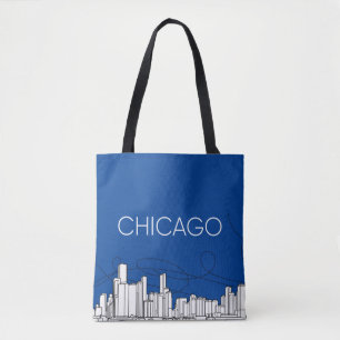 Chicago-Skyline Tasche