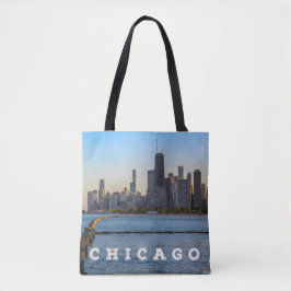 Chicago Skyline Tote Bag Tasche