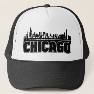 Chicago-Skyline Truckerkappe