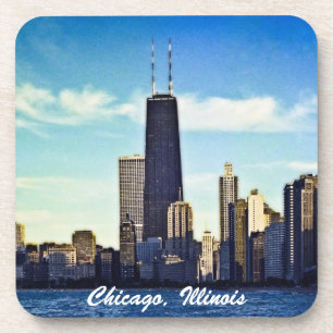 Chicago-Skyline Untersetzer