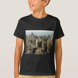 Chicago-Skyline von Sears Turm jetzt Willis T-Shirt