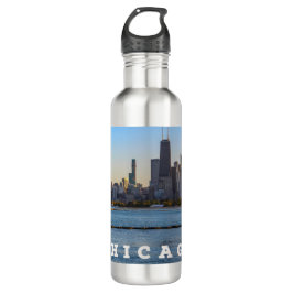 Chicago Skyline Wasserflasche Edelstahlflasche