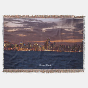 Chicago-Skyline-Wurfsdecke Decke