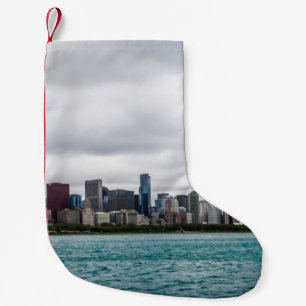 Chicago skylinechicago, Skyline, Luft, Architekt Kleiner Weihnachtsstrumpf