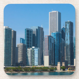 Chicago Skyscrapers Getränkeuntersetzer