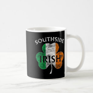 Chicago Southside irische Flagge St. Patrick's Day Kaffeetasse