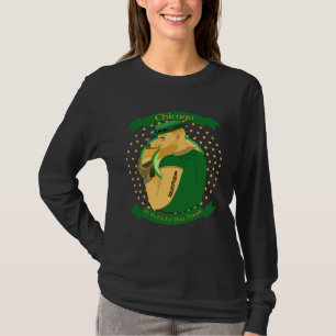 Chicago St. Patrick's Day Parade Kobold Irisch T-Shirt