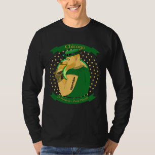 Chicago St. Patrick's Day Parade Kobold Irisch T-Shirt