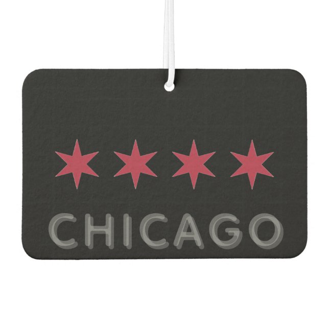 Chicago Stars Autolufterfrischer (Vorderseite)