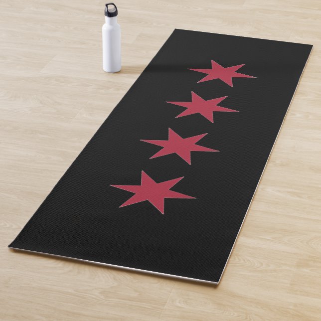 Chicago Stars Yogamatte (Beispiel)
