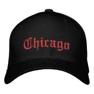 Chicago StickHat Bestickte Baseballkappe