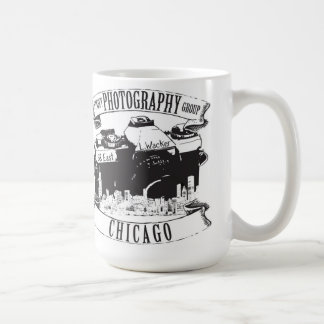 Chicago-Straßen-Fotografie-Gruppen-klassische Kaffeetasse