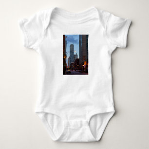 Chicago Street Scene Baby Strampler