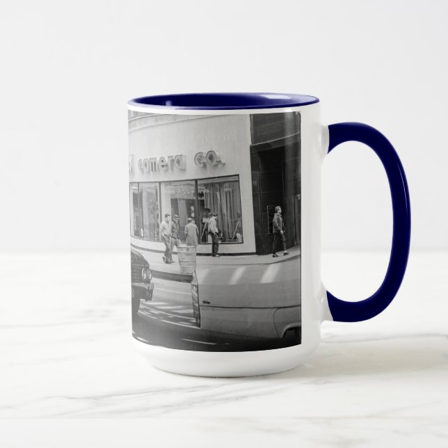 Chicago Streets 1967 Altman Camera Company Cars Tasse (Rechts)