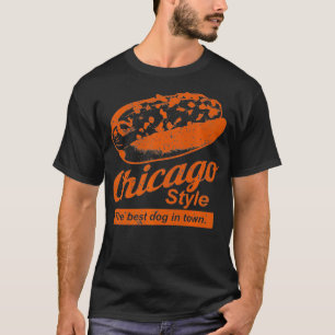 Chicago Style Der beste Hund in der Stadt Hot Dog T-Shirt