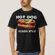 Chicago Style Hot Dog T-Shirt (Vorderseite)