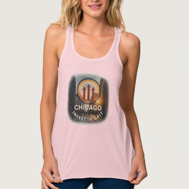 Chicago Tank | Flowy Strengthwear (Vorderseite)