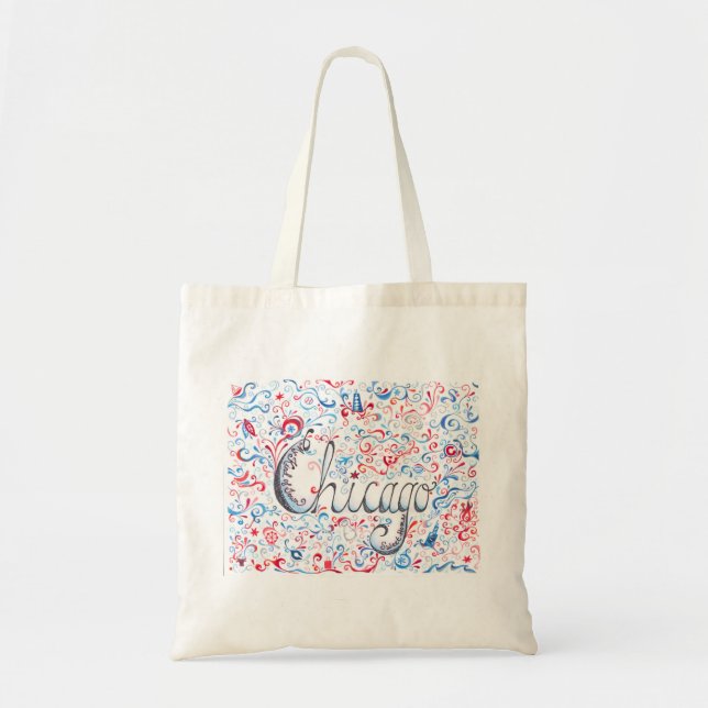 Chicago-Taschen-Tasche Tragetasche (Vorne)